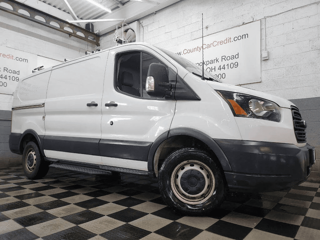 Original blank Ford Transit van
